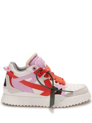 Off-White panelled low-top sneakers - Pink