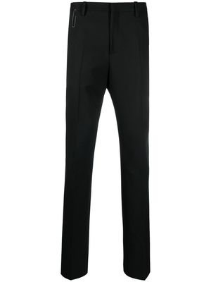 Off-White paper clip slim-cut trousers - Black