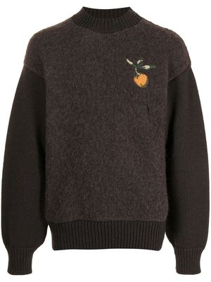 Off-White Pascal Medicine jumper - 6018 BROWN YELLOW