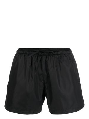 Off-White plain swimming shorts - Black