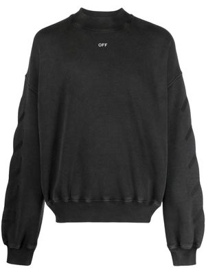 Off-White S.Matthew cotton sweatshirt - Black
