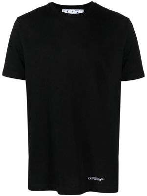 Off-White Scribble Diag printed T-shirt - Black