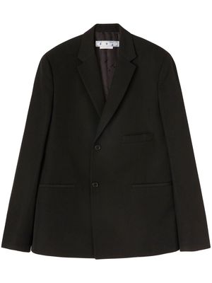 Off-White single-breasted tailored blazer - Black