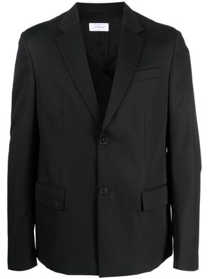 Off-White single-breasted wool blazer - Black