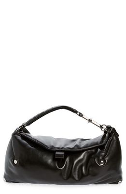 Off-White Six One Nine Leather Handbag in Black