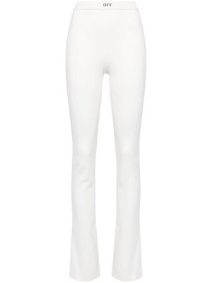 Off-White Sleek Split flared leggings