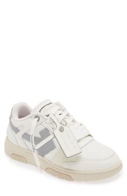 Off-White Slim Out of Office Sneaker in White/Grey