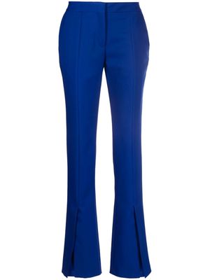 Off-White slit tailored trousers - Blue