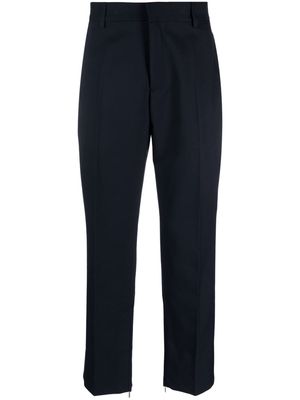 Off-White straight leg tailored trousers - Blue
