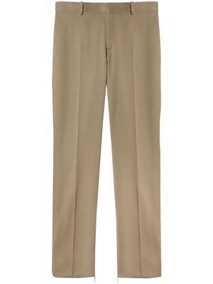Off-White straigth-leg wool tailored trousers - Neutrals