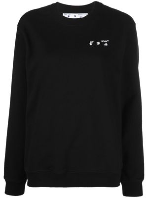 Off-White Swimming Man crewneck sweatshirt - Black