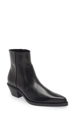 Off-White Texan Western Boot in Black/Black