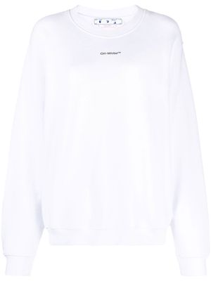 Off-White tie-dye Arrow relaxed sweatshirt