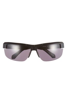 Off-White Toledo Rectangular Sunglasses in Black Dark Grey