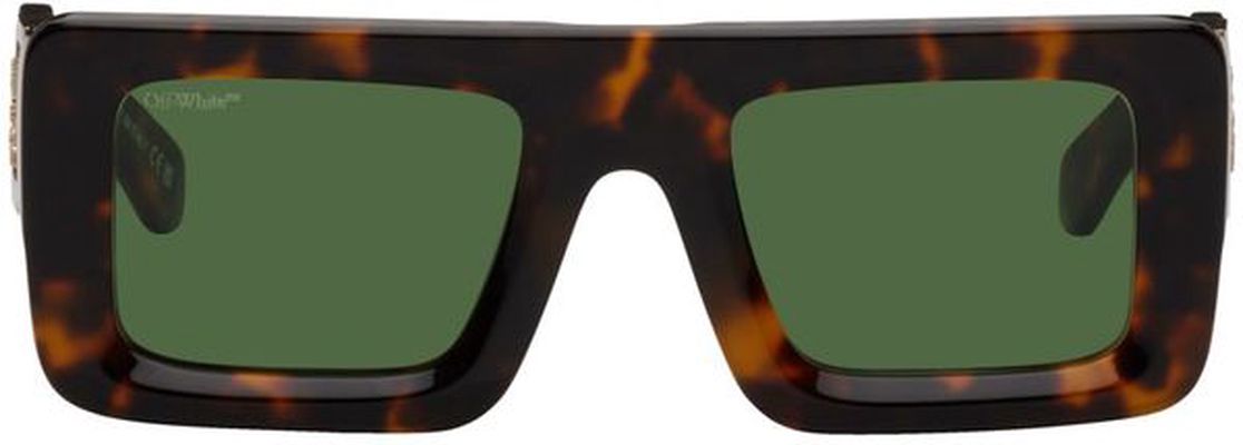 Off-White Tortoiseshell Leonardo Sunglasses