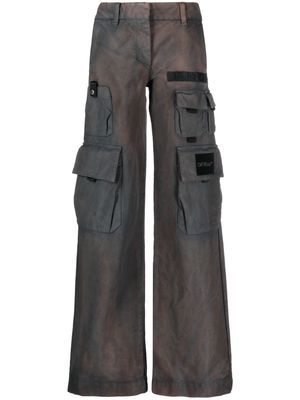 Off-White Toybox Laundry Co cargo trousers - Grey