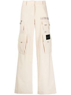 Off-White Toybox wide-leg cargo trousers - Neutrals