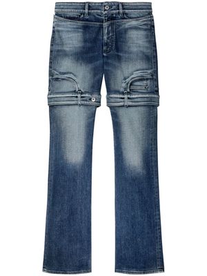 Off-White Upside Down flared jeans - Blue
