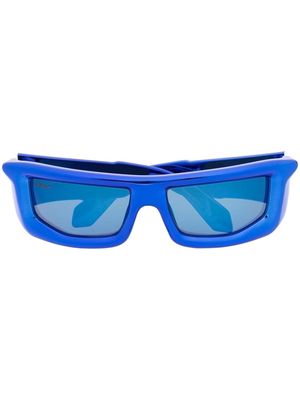 Off-White Volcanite square-frame sunglasses - Blue