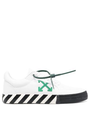 Off-White Vulcanized Arrows-motif canvas low-top sneakers