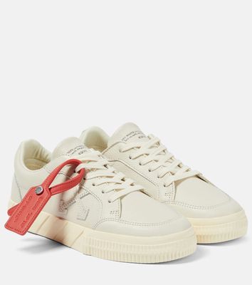 Off-White Vulcanized leather sneakers