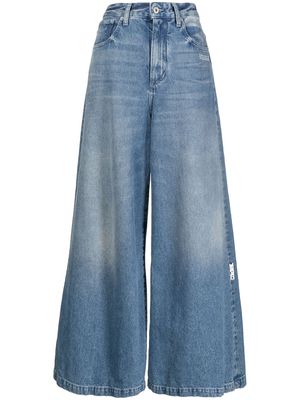 Off-White wide-leg denim jeans - Blue