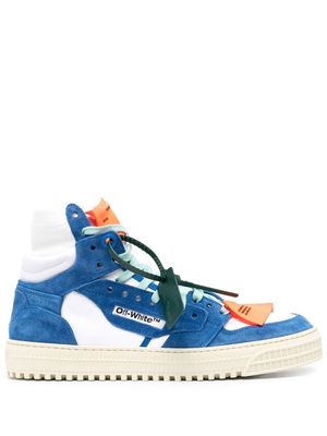 Off-White Zip-Tie lace-up sneakers - WHITE BLUE