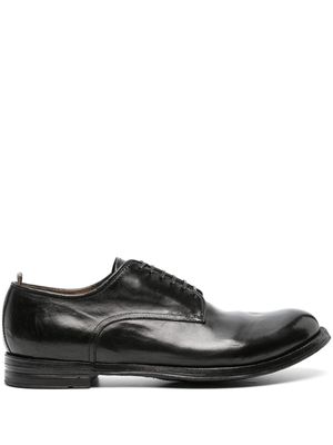 Officine Creative Anatomia 012 leather derby shoes - Black