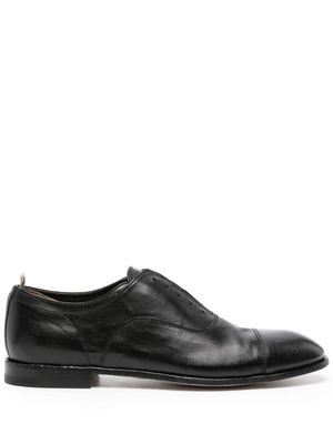 Officine Creative Anatomia leather derby shoes - Black