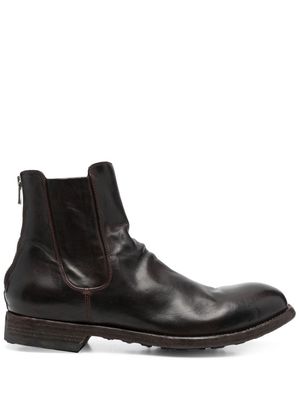 Officine Creative Arbus 021 leather boots - Brown