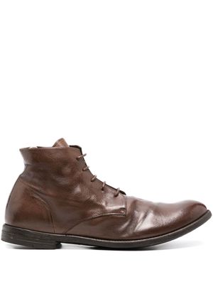 Officine Creative Arc 513 leather boots - Brown