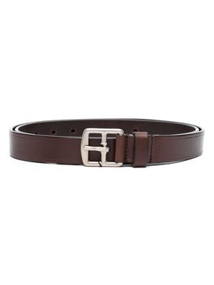 Officine Creative ardillon-buckle leather belt - Brown