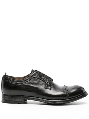 Officine Creative Balance 004 leather brogues - Black