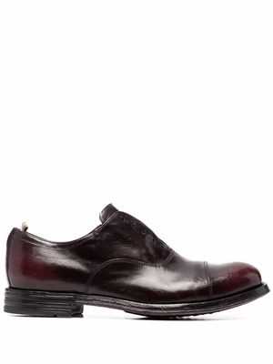 Officine Creative balance Derby shoes - Red