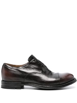 Officine Creative Balance leather oxford shoes - Brown