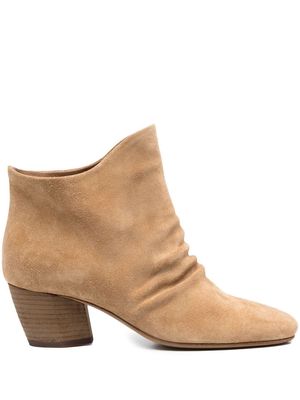 Officine Creative Beth 60mm suede boots - Brown