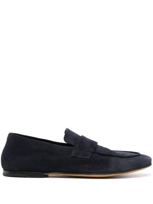 Officine Creative Blair 001 suede loafers - Blue