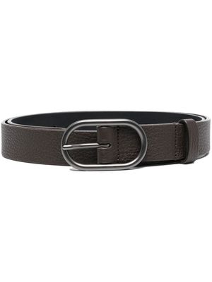 Officine Creative buckle calf-leather belt - Brown