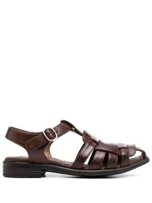 Officine Creative Calixte 045 leather sandals - Brown