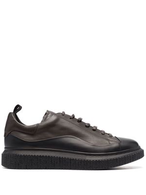 Officine Creative chunky-sole low-top sneakers - Black
