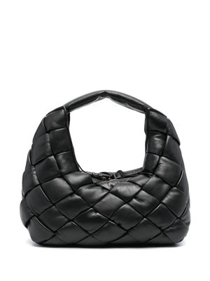 Officine Creative Class interwoven leather tote bag - Black