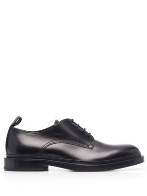 Officine Creative Concrete leather derby shoes - Black