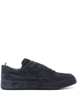 Officine Creative Covered 001 suede sneakers - Blue