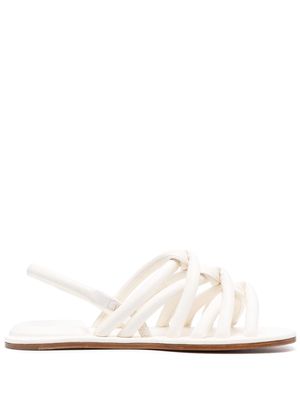 Officine Creative Cybille 11 leather sandals - White