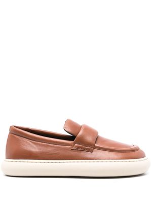 Officine Creative Dinghy 102 leather loafers - Brown