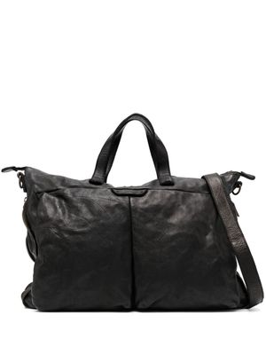 Officine Creative Helmet 29 leather bag - Black