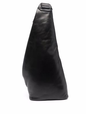 Officine Creative Helmut leather backpack - Black