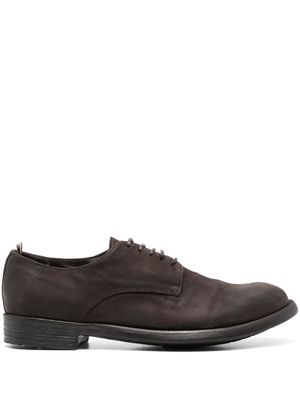 Officine Creative Hive leather derby shoes - Brown