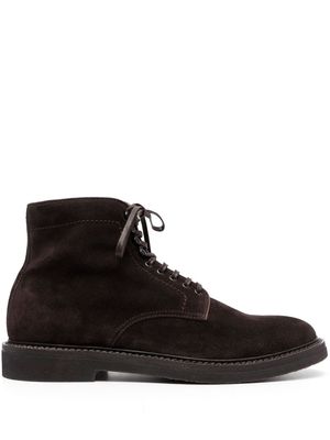 Officine Creative Hopkins suede ankle boot - Brown