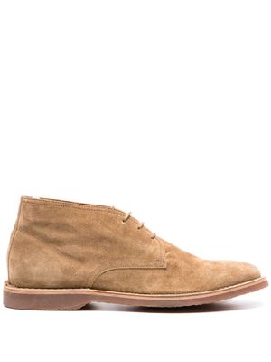 Officine Creative Kent 002 suede ankle boots - Neutrals